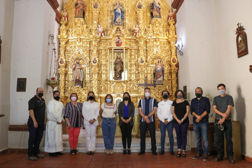 Restauran el retablo y las esculturas del Templo de la Parroquia San José  de Sabinas Hidalgo, Nuevo León : CONARTE Nuevo León