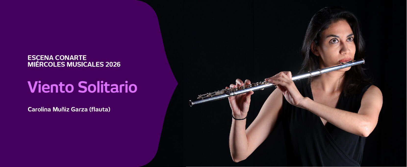 Flyer de Miércoles Musicales 2026 I Viento Solitario