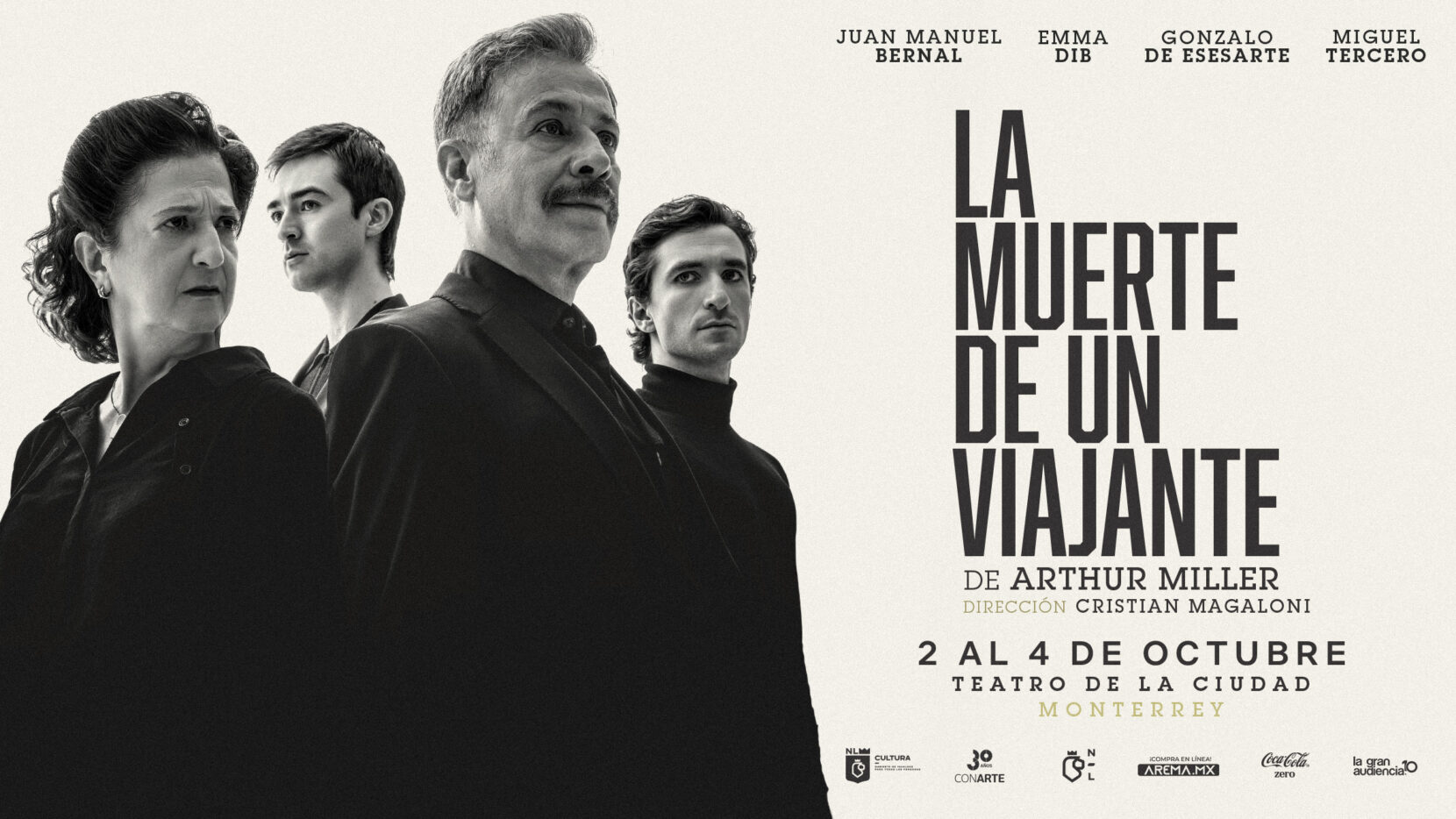 Flyer de La muerte de un viajante