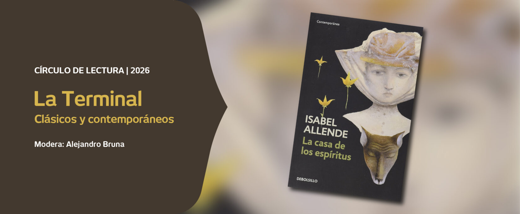 Flyer de Círculo de lectura I La Terminal – Octubre 2026