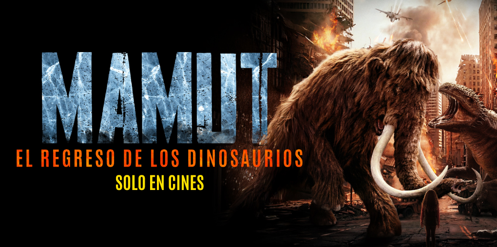 Flyer de Mamut: El regreso de los dinusaurios